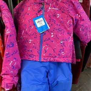 Columbia toddler girl snow gear